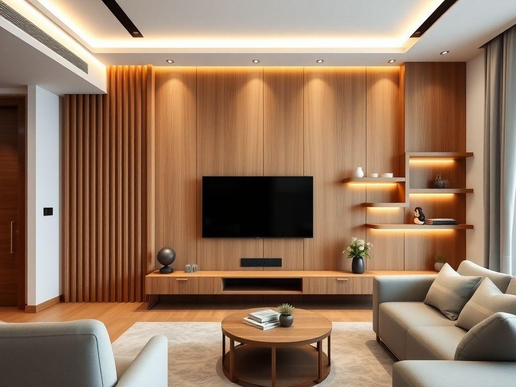 TV & Feature Walls by Selasar Woodworks